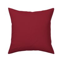 Dark Red Solid Baseball team Color