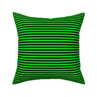 Quarter Inch Lime Green and Black Horizontal Stripes