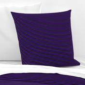 Quarter Inch Purple and Black Horizontal Stripes