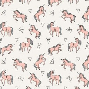 Unicorn // pink pastel champagne girls cute design for little girls