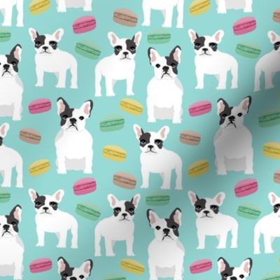 french bulldog frenchie macaron sweet bakery french pastel sweets girly food novelty cute dog 