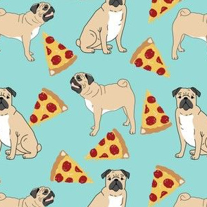 pug pizza pepperoni pizza pugs mint cute dogs dog pet pets 