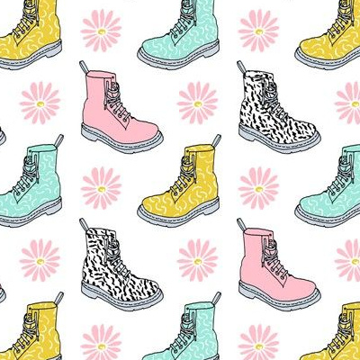 Doc Martens Fabric, Wallpaper and Home Decor | Spoonflower