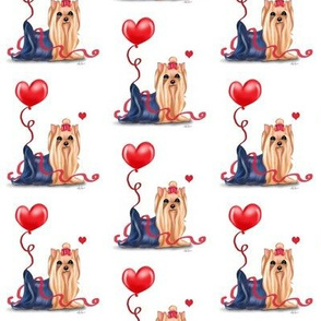 Yorkie Valentine Medium