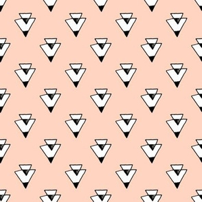 triangles // southwest tri triangles blush southwest baby triangles nursery