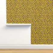 sprinkles // mustard and black sprinkles cheetah animal edgy cool kids