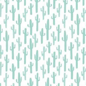 cactus // mint southwest spirit animals southwest aztec mint nursery baby kids cacti