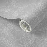 A paler shade of gray mandala or dervish circles overlapping by Su_G_©SuSchaefer