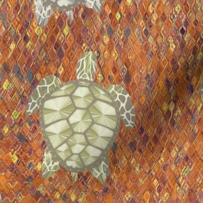 turtle autumn