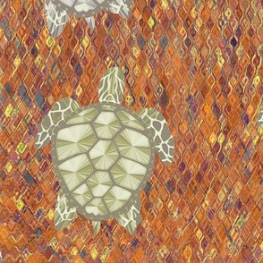 turtle autumn