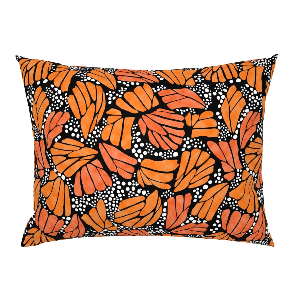 Orange Monarch Butterfly