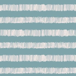 terry cloth towel stripe pool blue/sunbleached pink