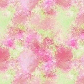 watercolor pink,  pale green