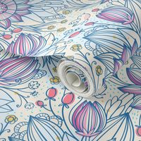 Decorative floral pattern