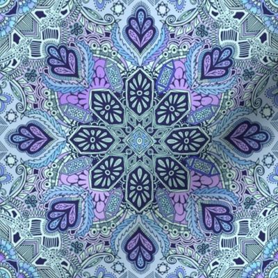Gypsy Lace in Purple and Blue