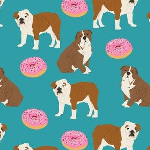 english bulldogs bulldog donuts donuts food cute dog dogs pet design