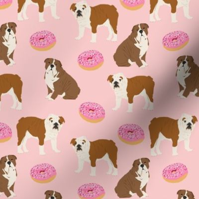 english bulldog bulldogs pet dogs dog donuts doughnuts 