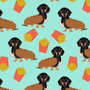 dachshund hot dog and fries food funny dog costume cute dog wiener dog 