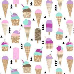 ice creams sweets ice-cream kids summer sweet purple pastel girly