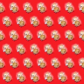 Chihuahua Red Small Pattern 