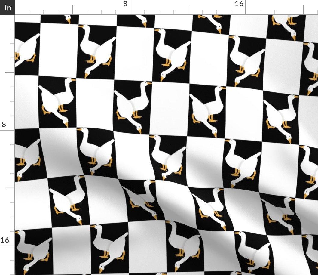 Checkerboard Geese