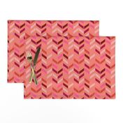 Coral Herringbone