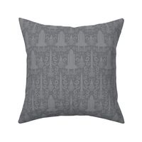 Rocket Science Damask (Gray)