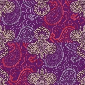 Fleur de Lis de Paisley