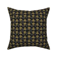 Fleur de Paisley - black and gold ©2011 