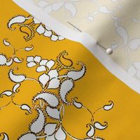 Paisley in Buttercup Yellow