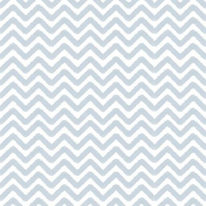 Blue Crayon Chevron