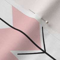 Fletching arrows // rose quartz