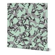 woodland fox party mint