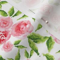 Whimsical Roses - WHITE