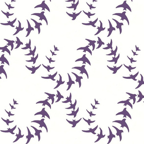 Flying Swallows