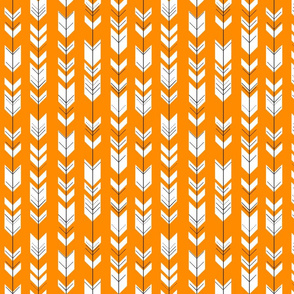 Fletching arrows (small scale) // orange