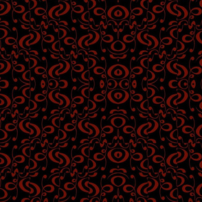 Black and Red Swirls