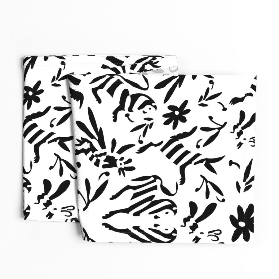 Black White Mexican Otomi Animals