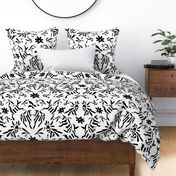 Black White Mexican Otomi Animals