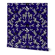 Black Navy Blue Mexican Otomi Animals