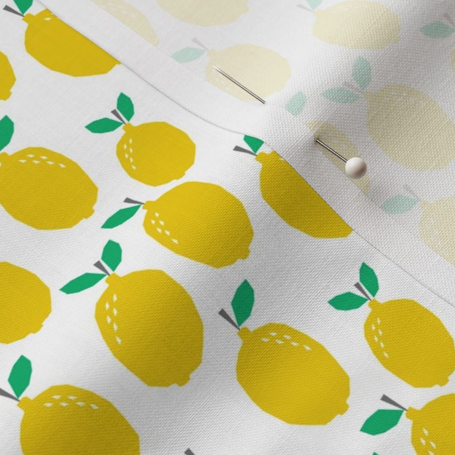 summer lemon tropical citrus cute kids nursery baby 