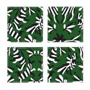 Forest Green Mexican Otomi Animals