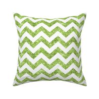 Glitter Chevron Green