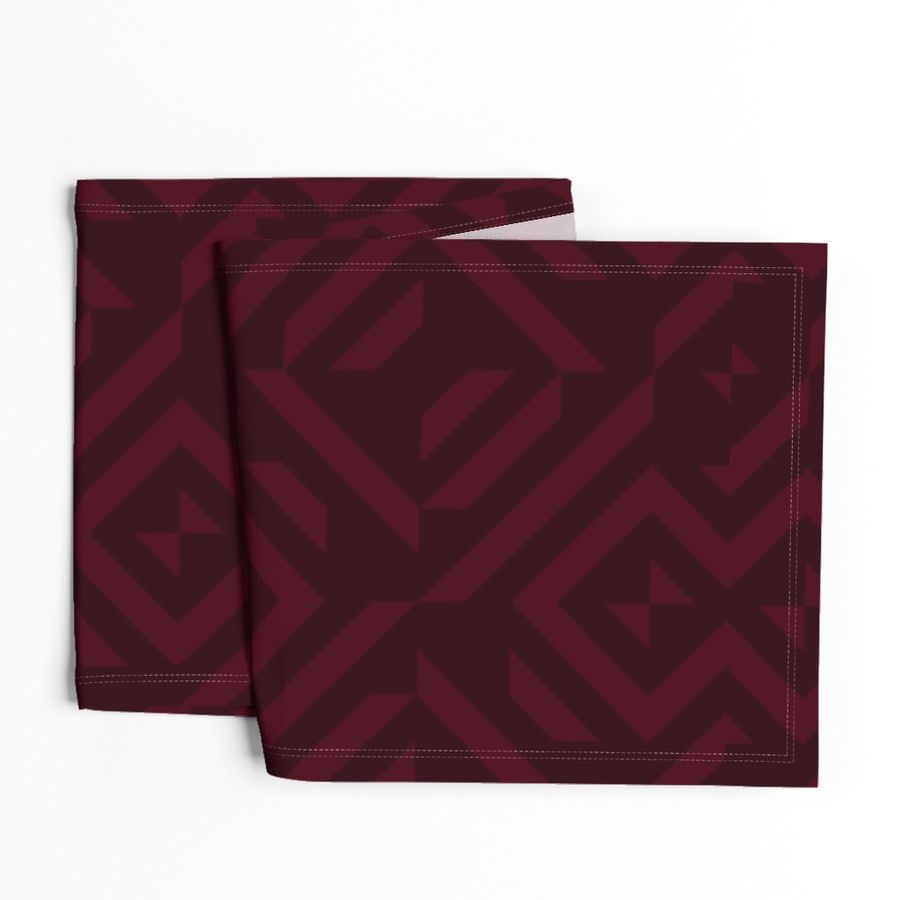 dark red maroon tribal pattern invert