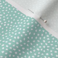 *NEW* confetti mint white  // by petite_circus // kids baby cute nursery coordinate