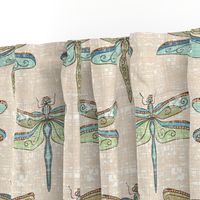 dragonflies - mixed tones