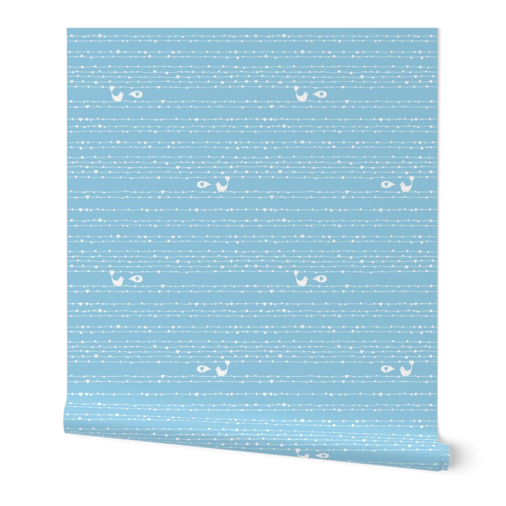 Love Birds Blue-