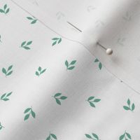 Tiny Leaf Print - Line Art