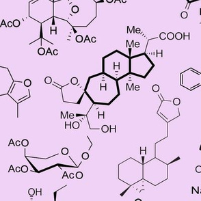 Molecules - Pink - Large