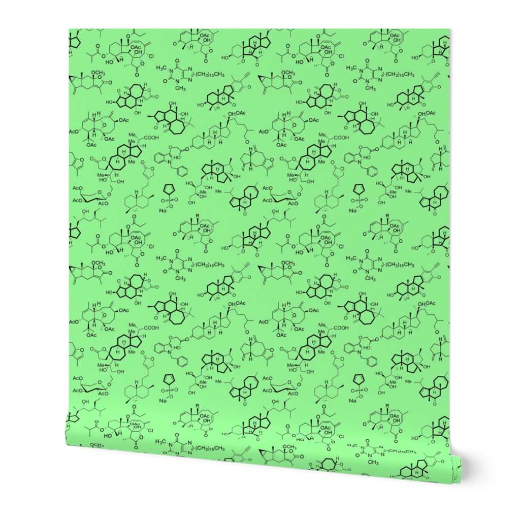 Molecules - Mint Green - Large